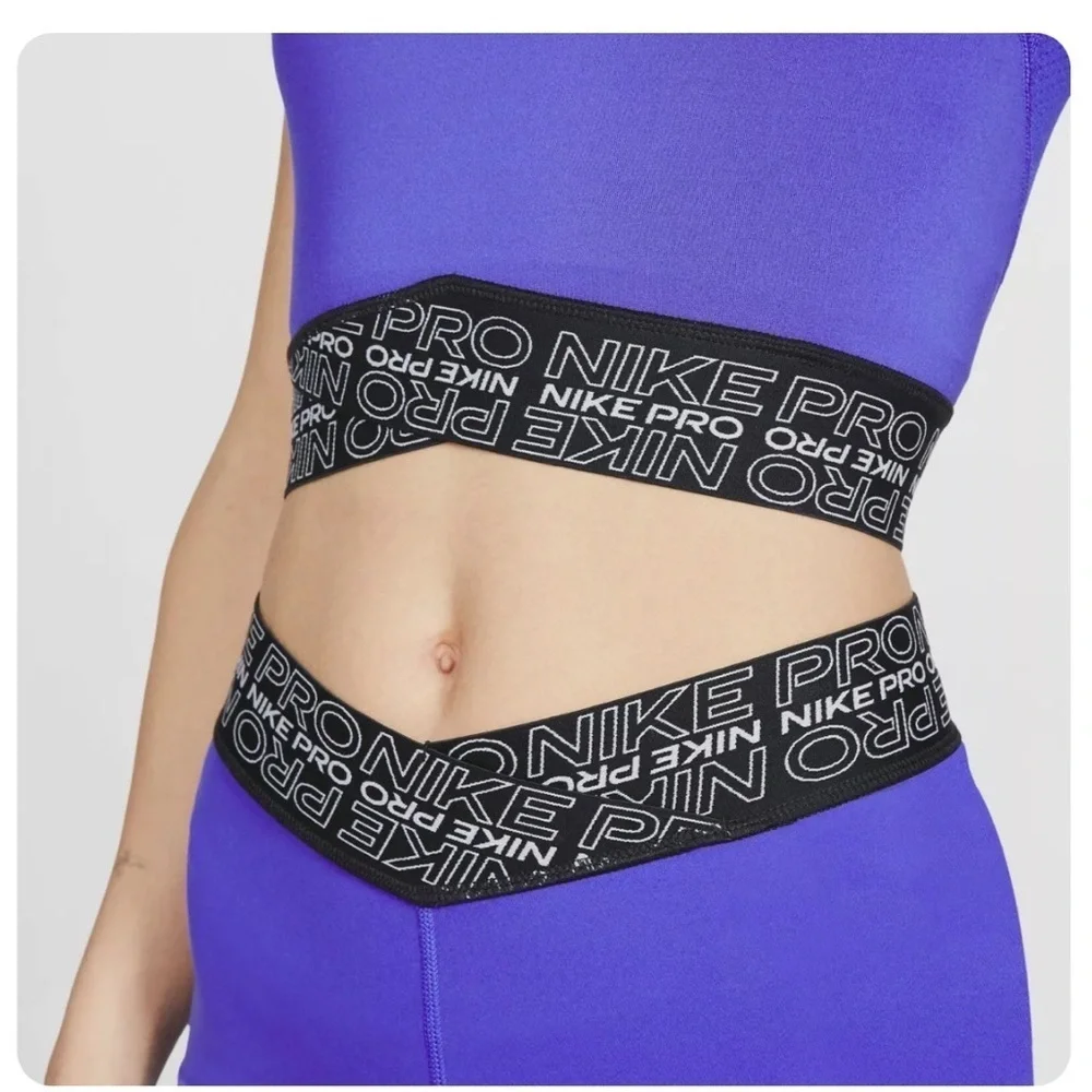 NWT Nike Pro Dri-Fit Crop Top size L